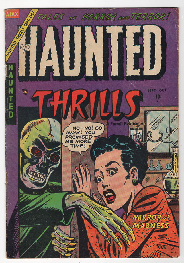 Haunted Thrills #17 VG/F Front Cover